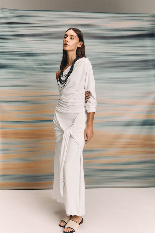 SET DE FALDA EQUILIBRIUM OFF WHITE