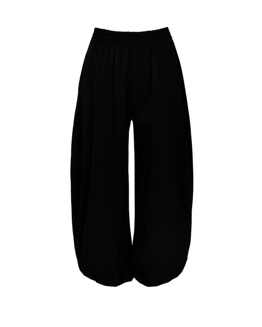 Airy pants Black