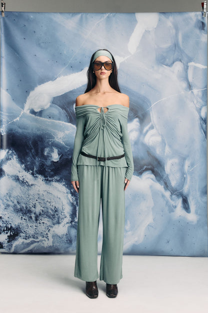 BLISS SET DE PANTALON PISTACHIO