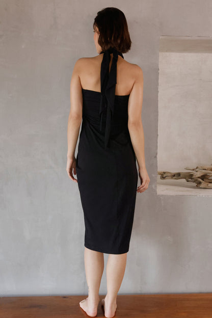 REFINED DRESS NEGRO
