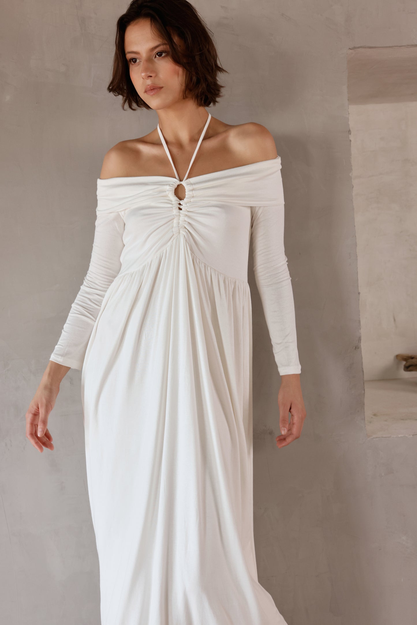 BLISS DRESS WHITE