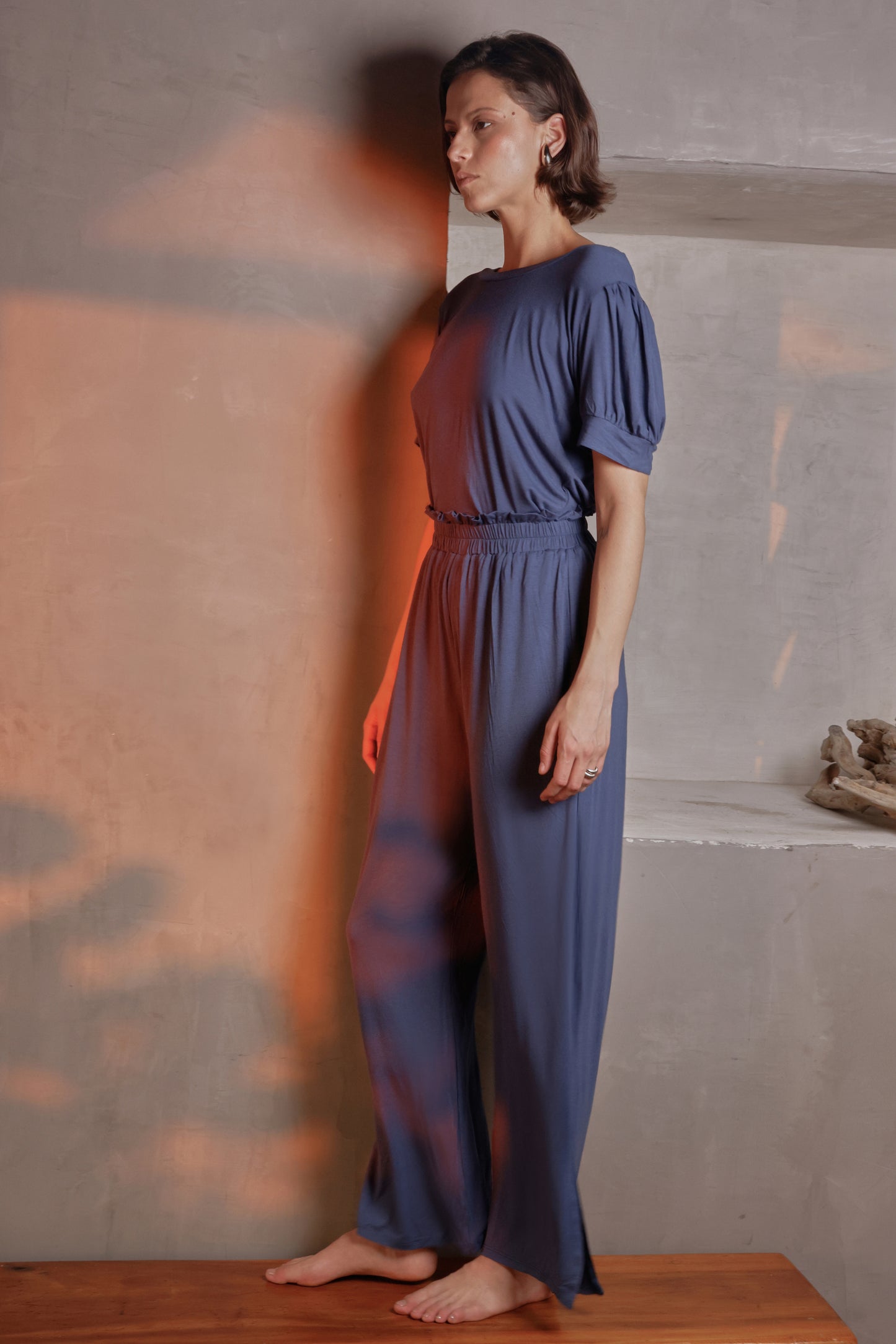 CHILL PANT SET INDIGO