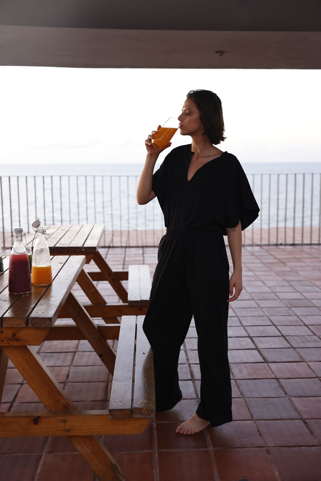 EVOLUTION PANT SET BLACK