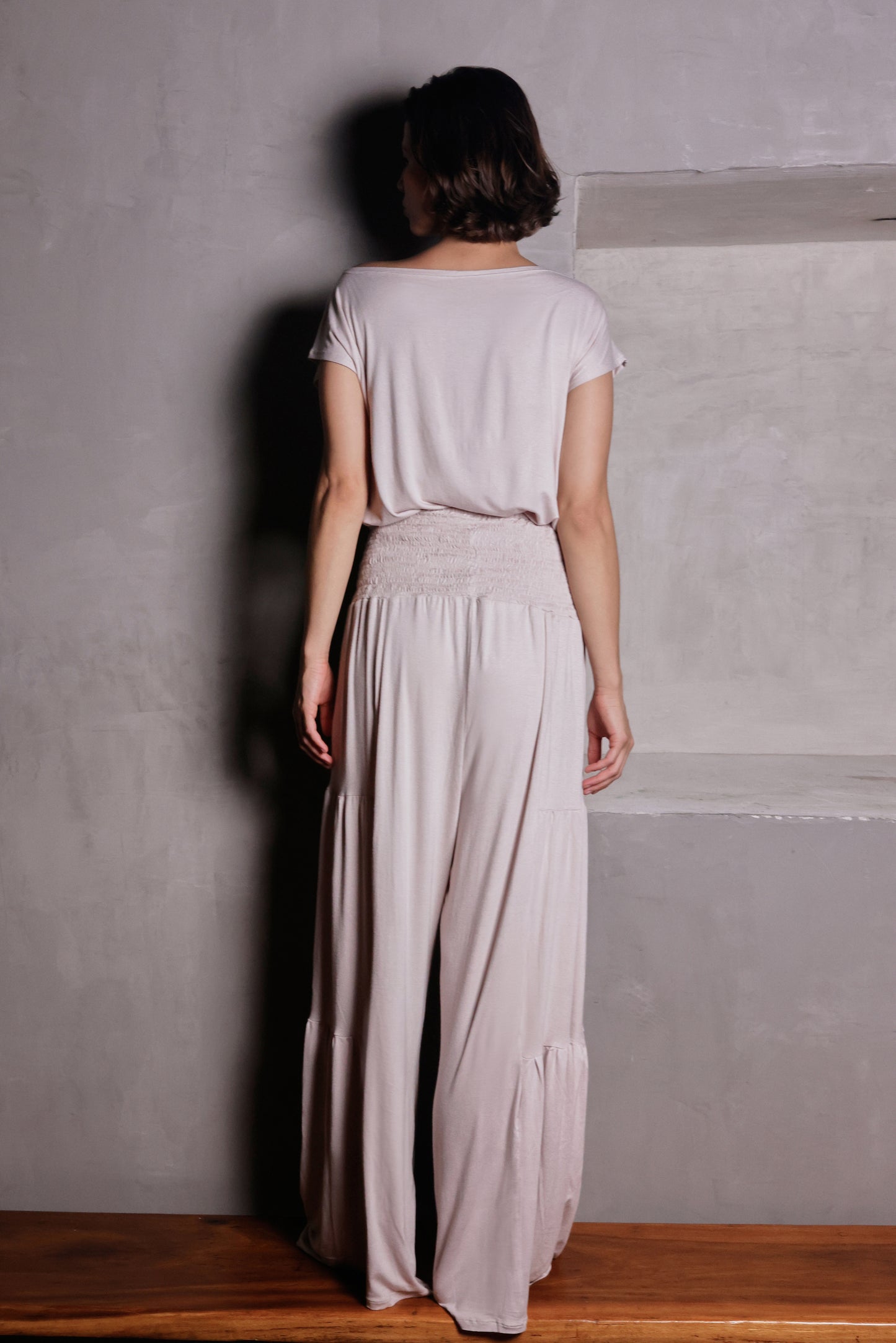 BREATHE PANT SET GRIS CLARO