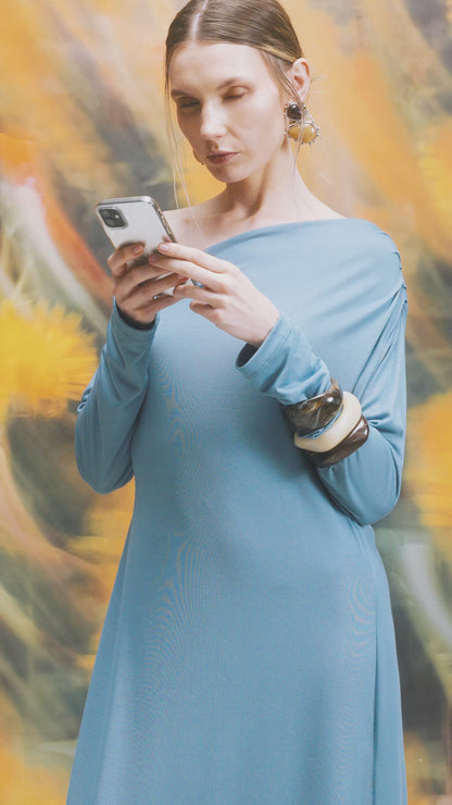 VESTIDO CONCORDIA AZUL